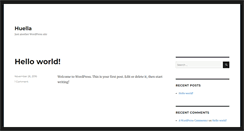 Desktop Screenshot of huella.com