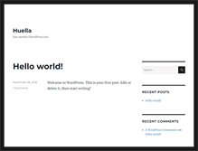 Tablet Screenshot of huella.com